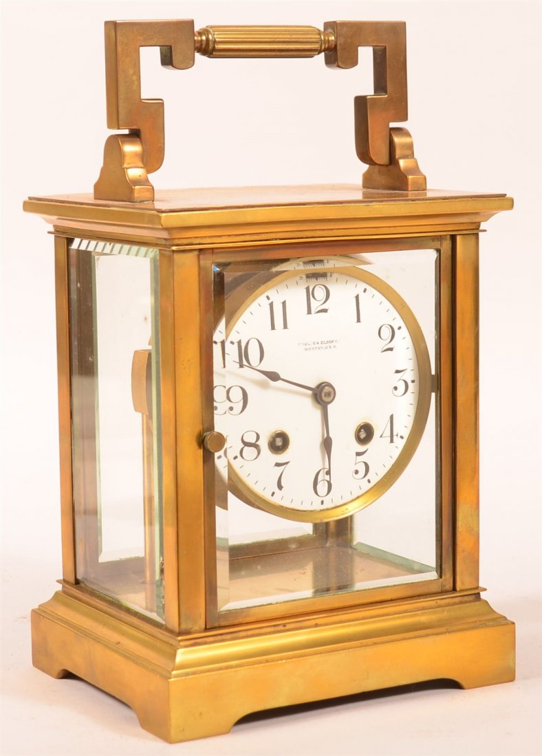 19th Century Boston Clock Comp. Carriage Clock (1 of 3)