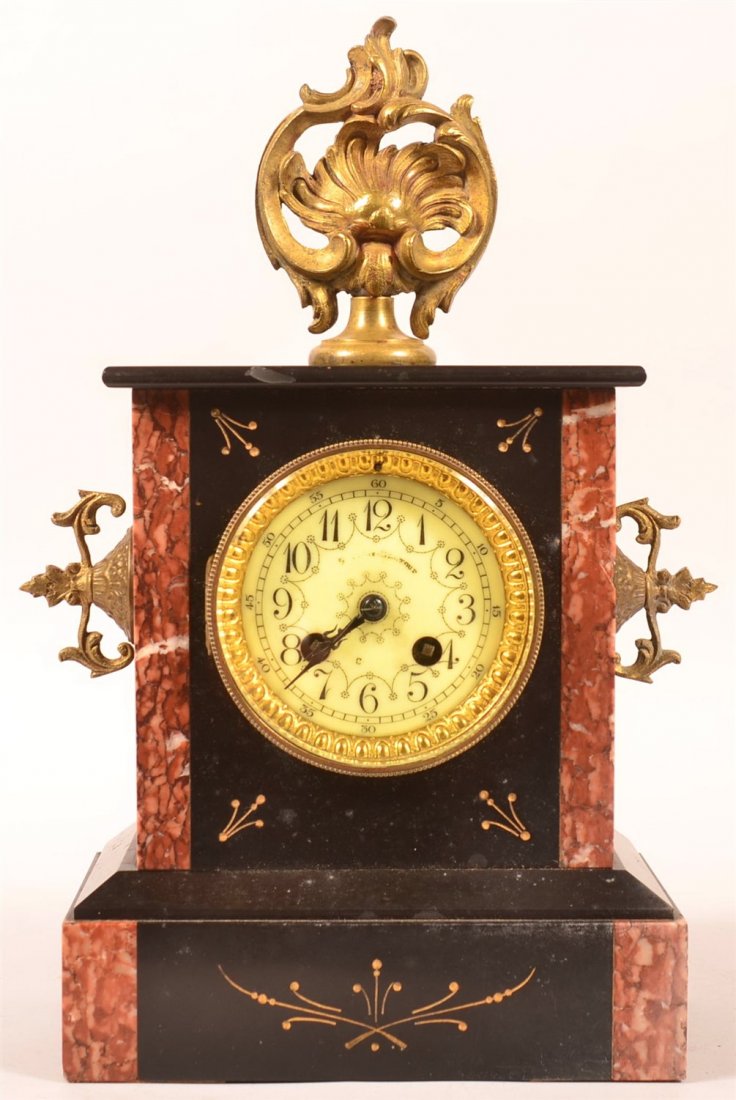 19th Century French Mantle Clock Japy Frers (1 of 4)