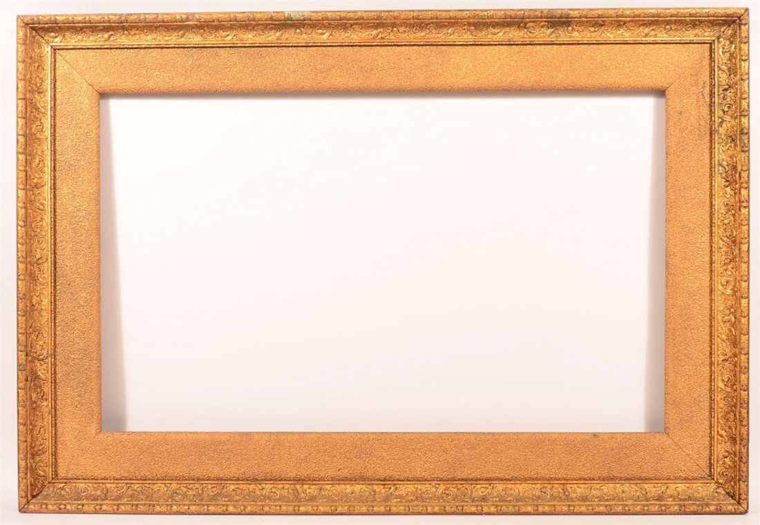 Elaborate Molded 19th C. Gold Guilt Large Frame (1 of 2)