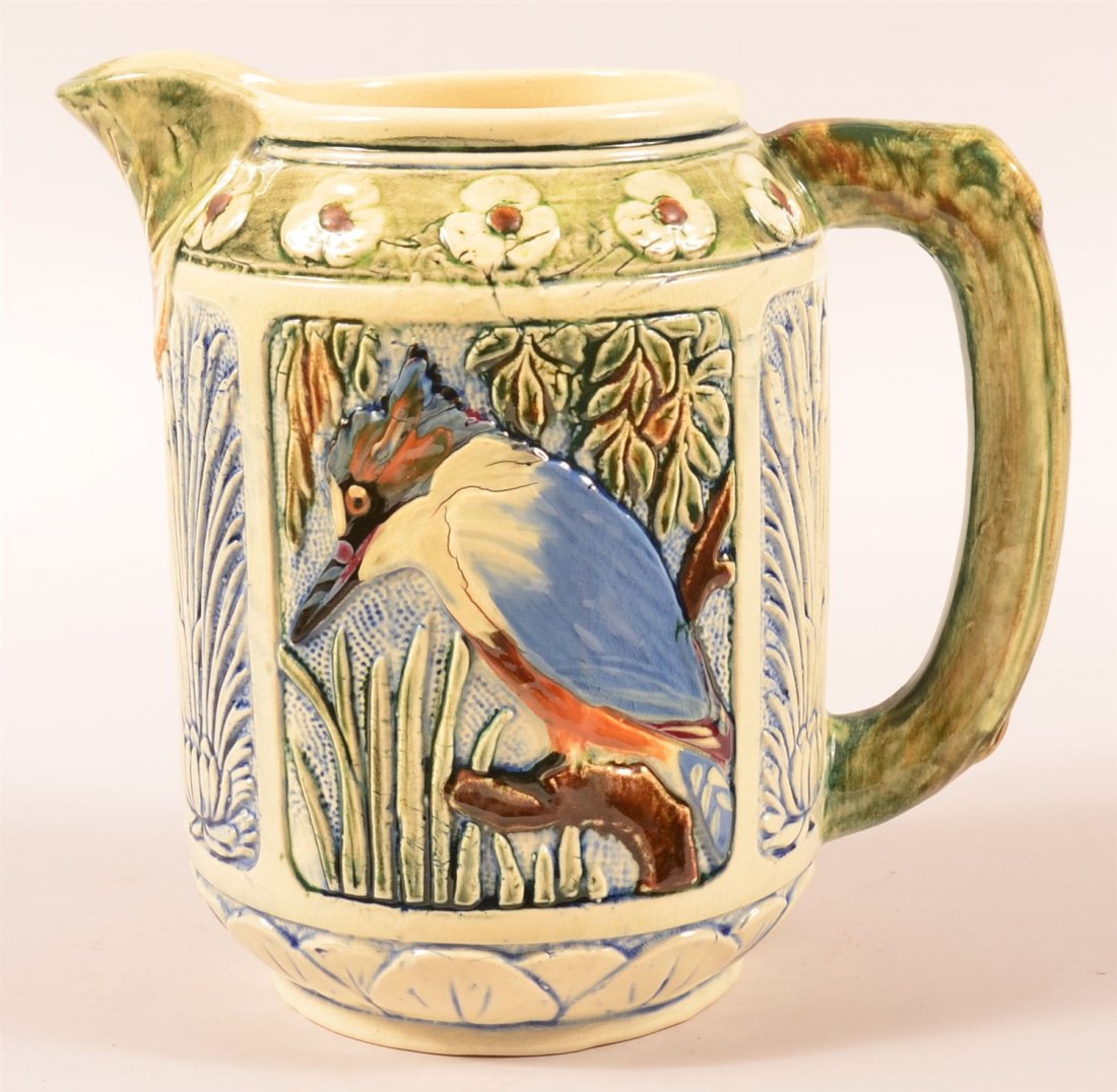 Weller Zona Ware Water Pitcher King Fisher (1 of 4)
