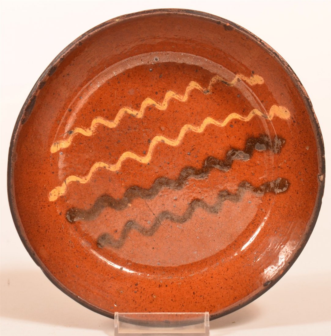 Willoughby Smith, Womelsdorf Redware Plate. (1 of 3)