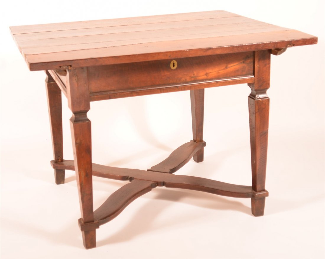 18th C. William & Mary X-Stretch Base Table (1 of 3)