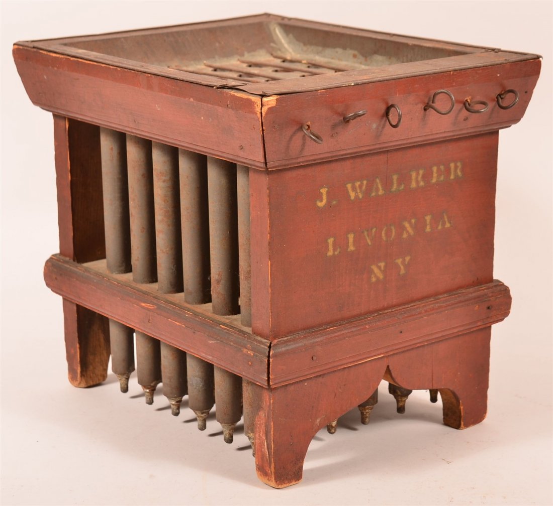 1840 NY Candle Mold with Original Surface (1 of 3)