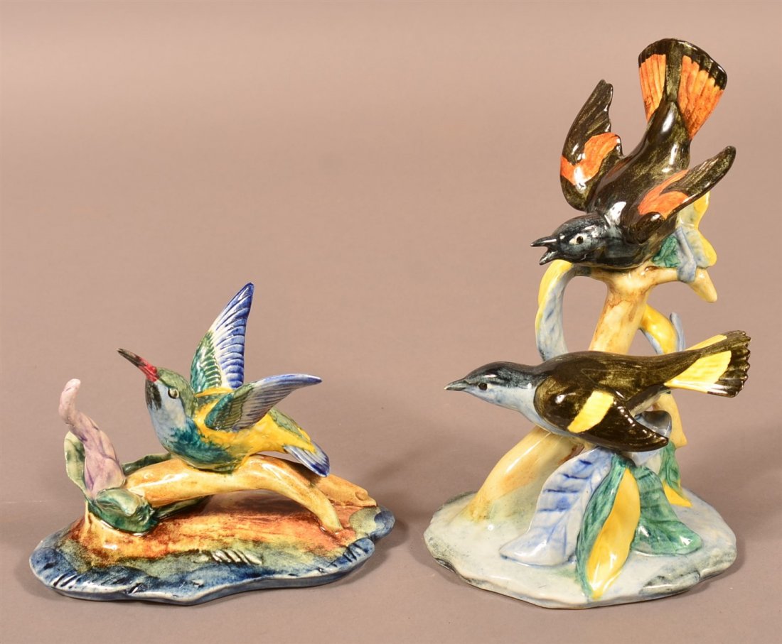Pair of Stangl Pottery Birds (1 of 2)