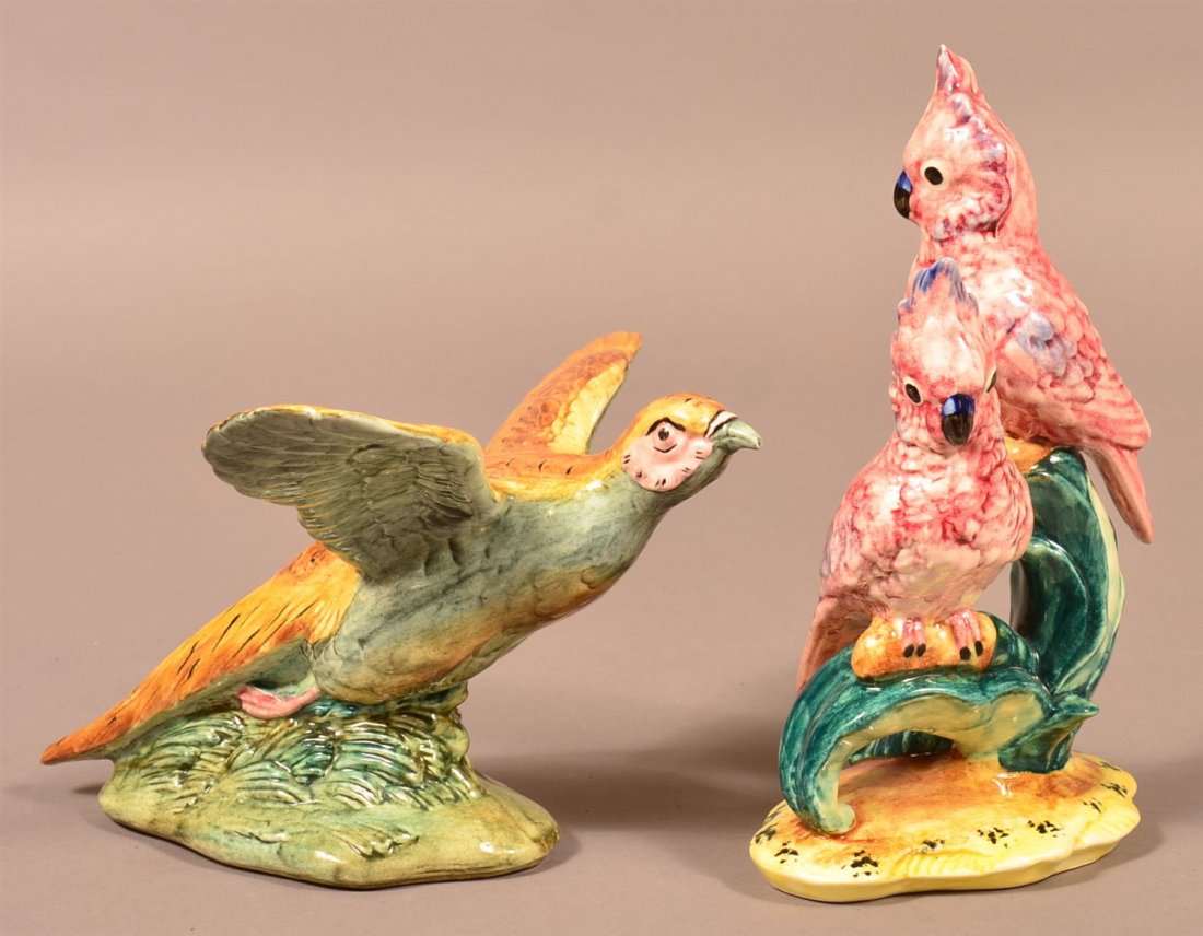 Pair of Stangl Pottery Birds (1 of 2)