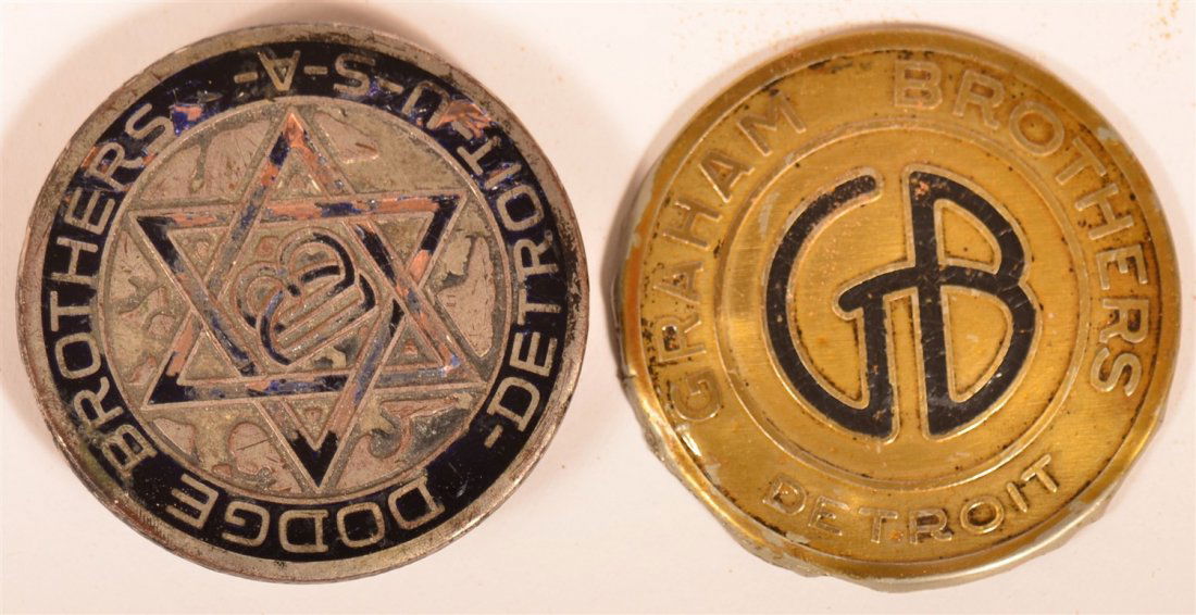 Automobile Radiator Badge Emblems. (1 of 2)