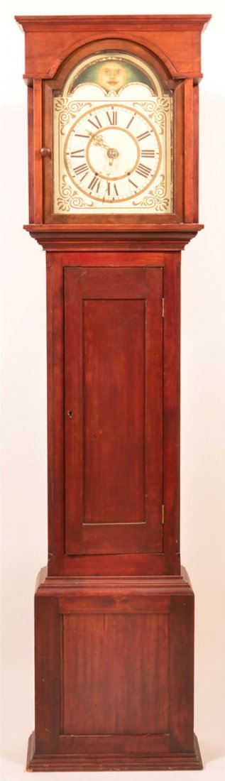19th C. Tall Case Clock with 30hr. Movement (1 of 2)