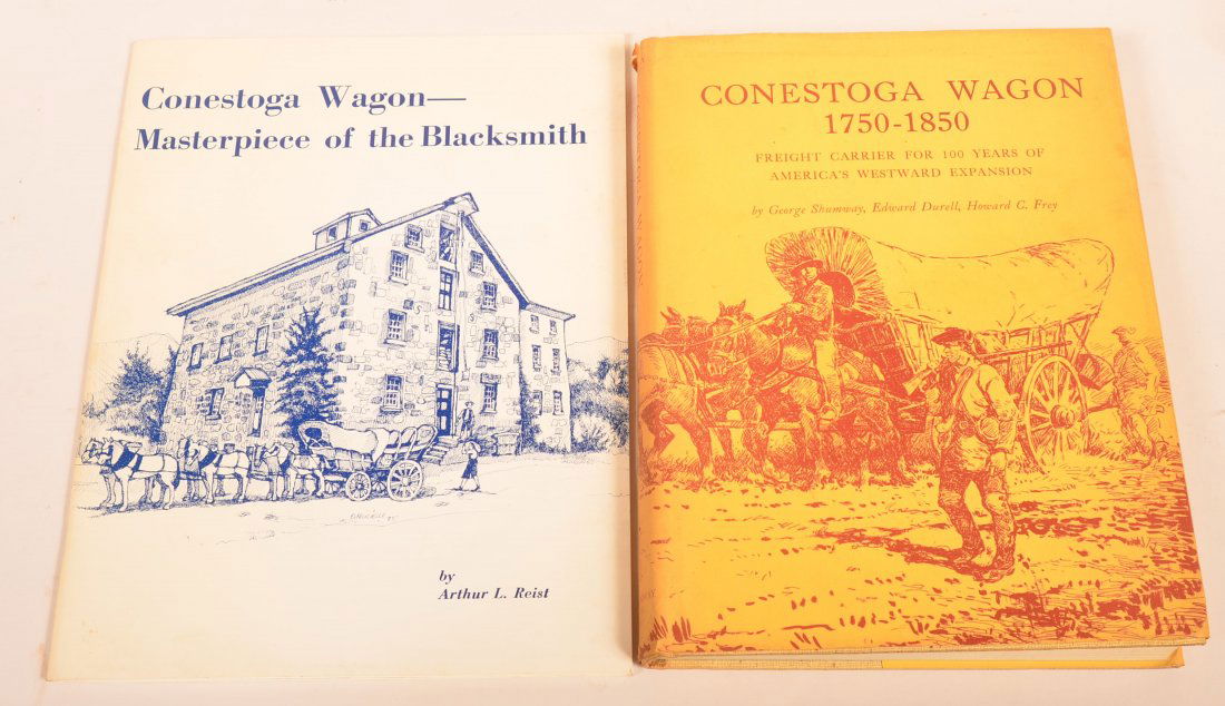 (2 vols) Books on the Conestoga Wagon (1 of 1)