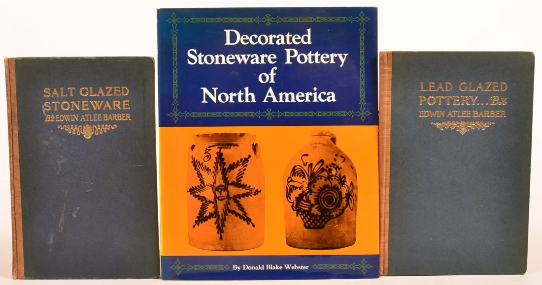 (3 vols) Books on Pottery & Stoneware (1 of 1)