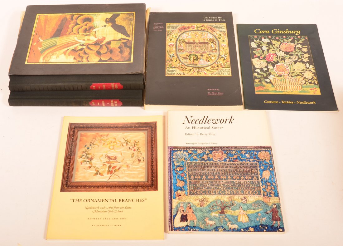 (6 vols) Books on Embroidery & Needlework (1 of 1)