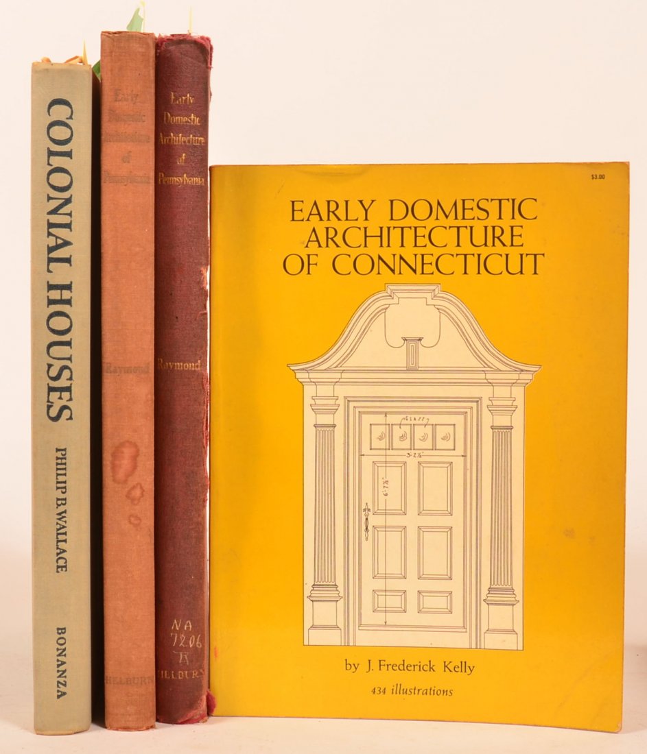 (4 vols) Books on Early American Architecture (1 of 1)