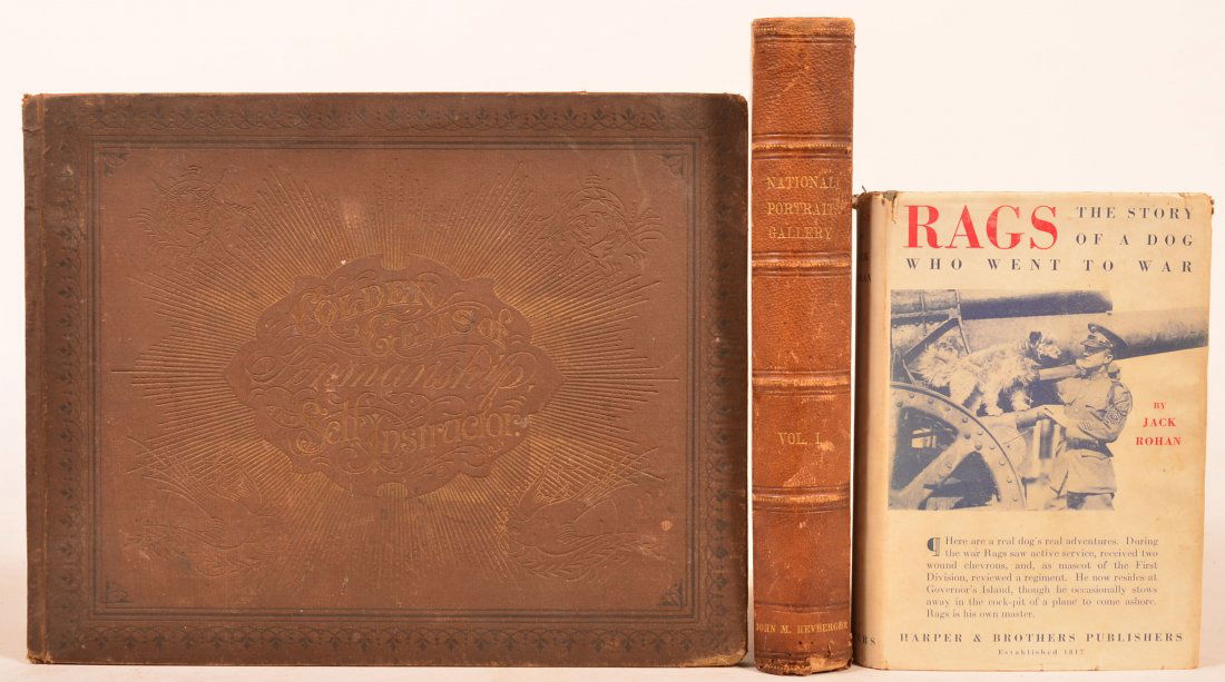 (3 vols) Penmanship & Other Books (1 of 1)