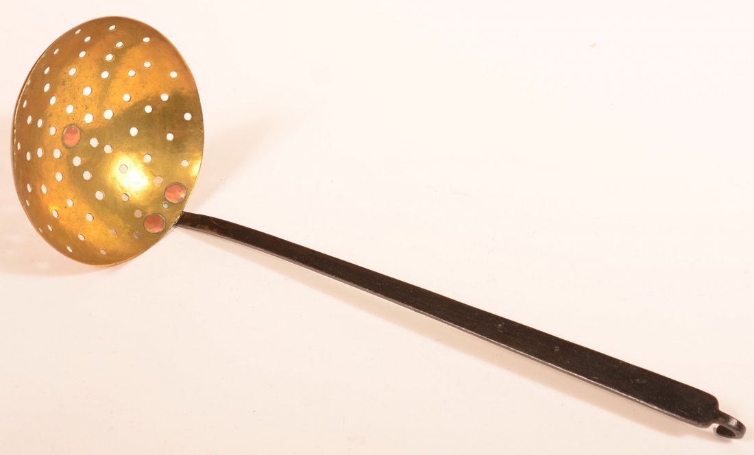 18th/19th Century Wrought Iron Skimmer. (1 of 2)