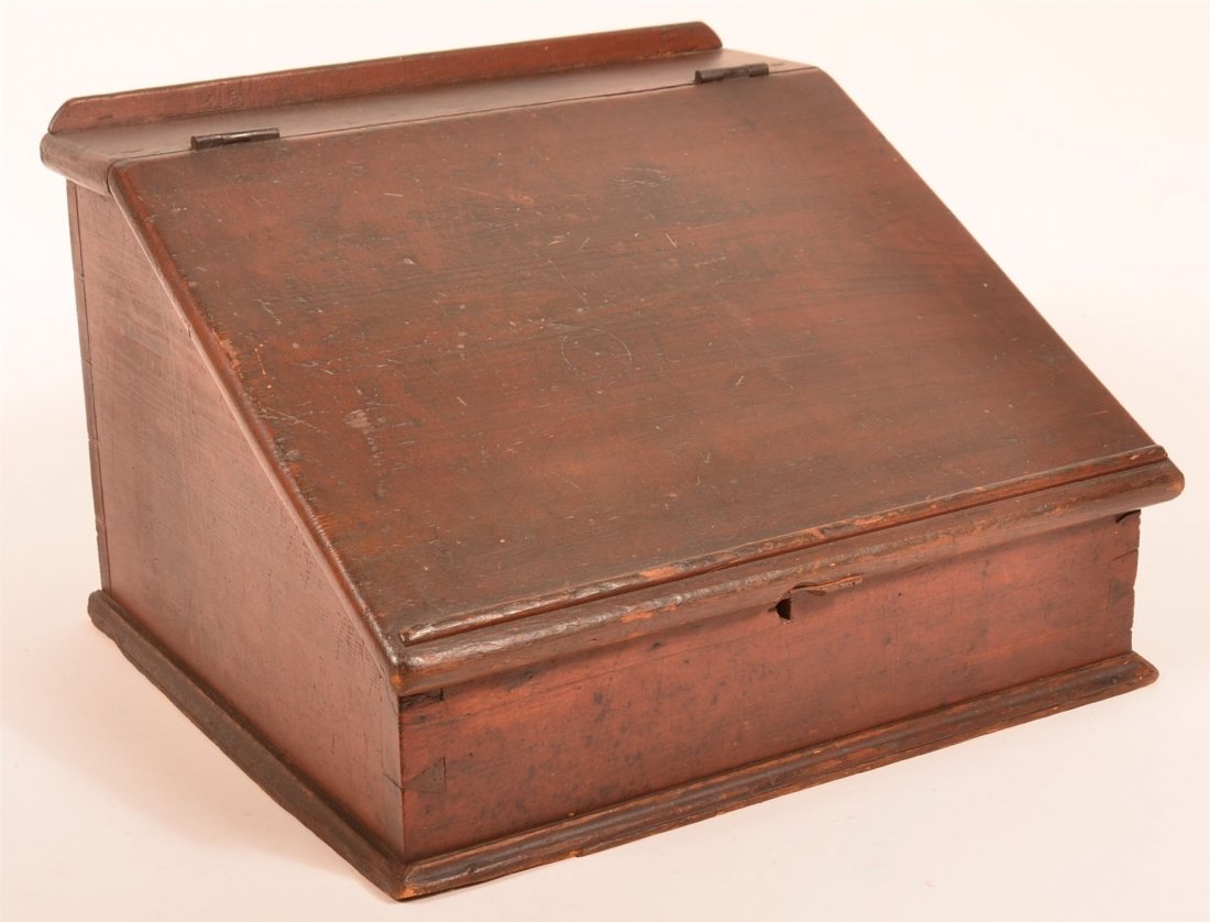 Pennsylvania Softwood Table Top Desk. (1 of 3)