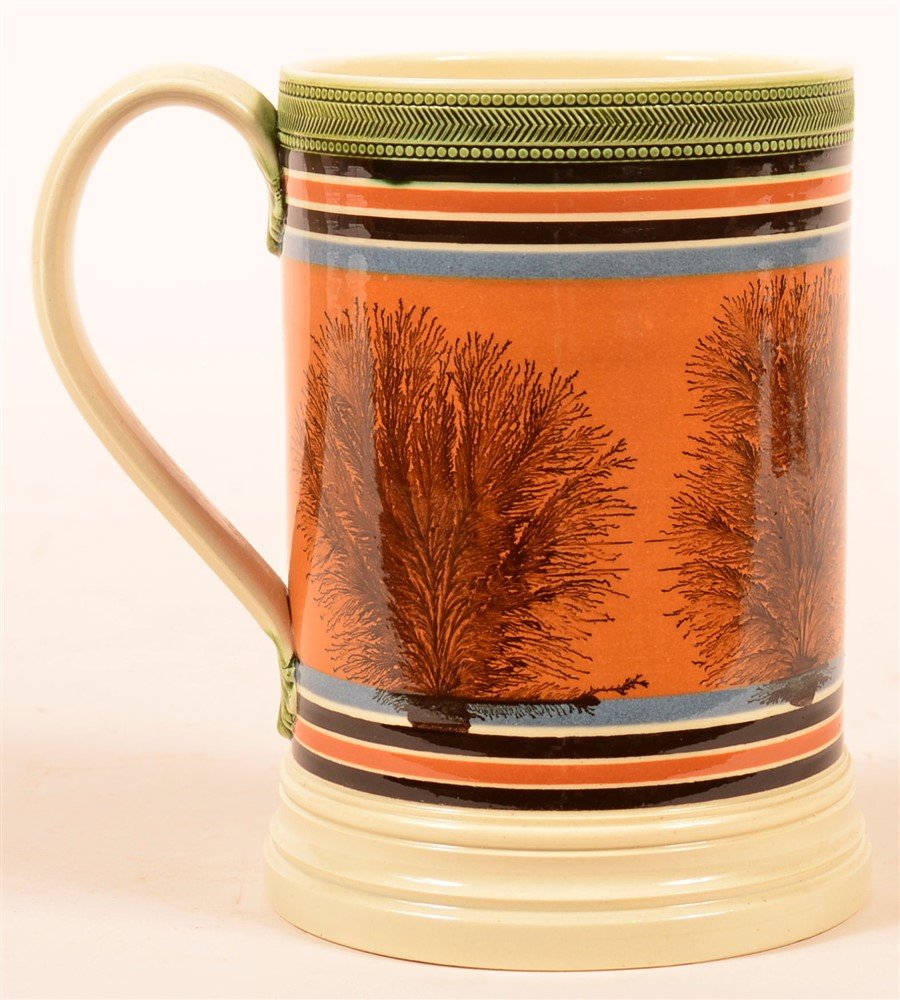 Carpentier Reproduction Seaweed  Mocha Mug. (1 of 3)