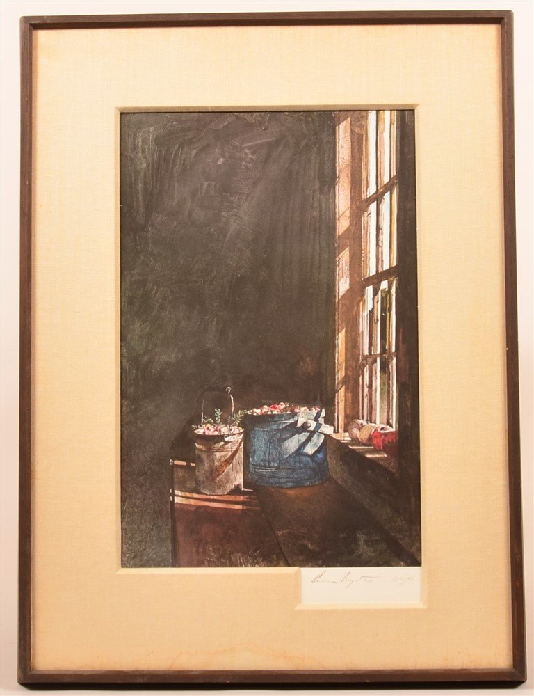Andrew Wyeth Limited Edition 154/300 Print. (1 of 3)