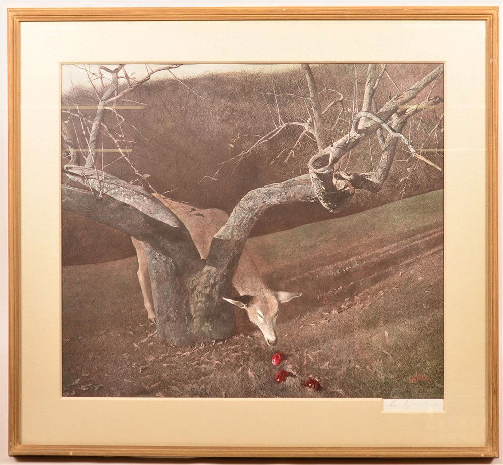 Andrew Wyeth Limited Edition 154/300 Print. (1 of 3)