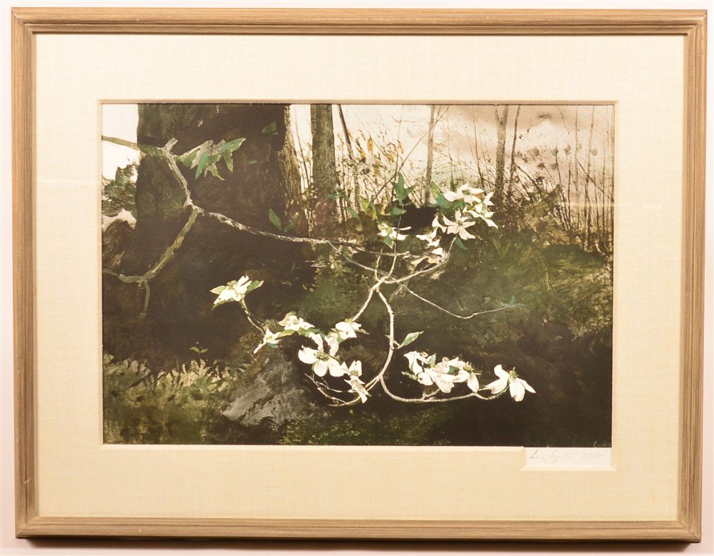 Andrew Wyeth Limited Edition 154/300 Print. (1 of 3)