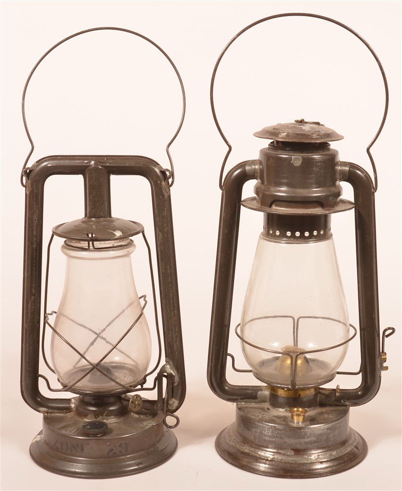 Two Various Railroad Lanterns. (1 of 2)