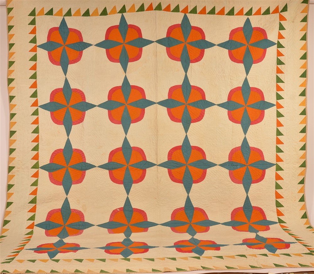 Antique Patchwork Quilt. (1 of 6)
