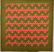 1900s Geometric Zig Zag Pattern Patchwork Quilt