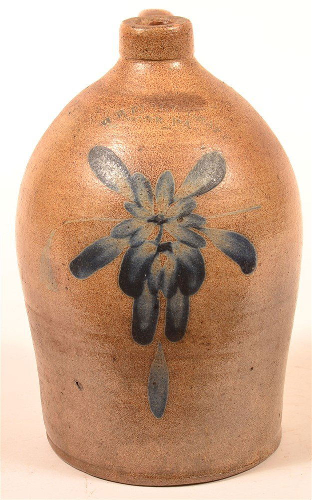 H.B. Pfaltzgraff York, PA Stoneware Pottery Jug. (1 of 3)