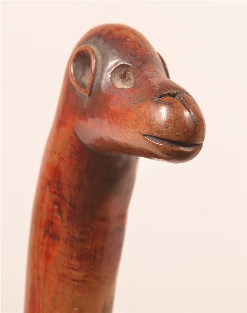 19th Century Carved Folk Art Cane. (1 of 4)
