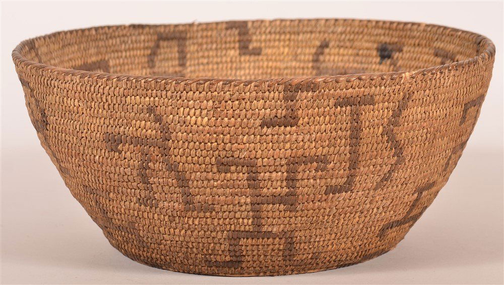 19th C. Native American Pima Figural Basket (1 of 4)