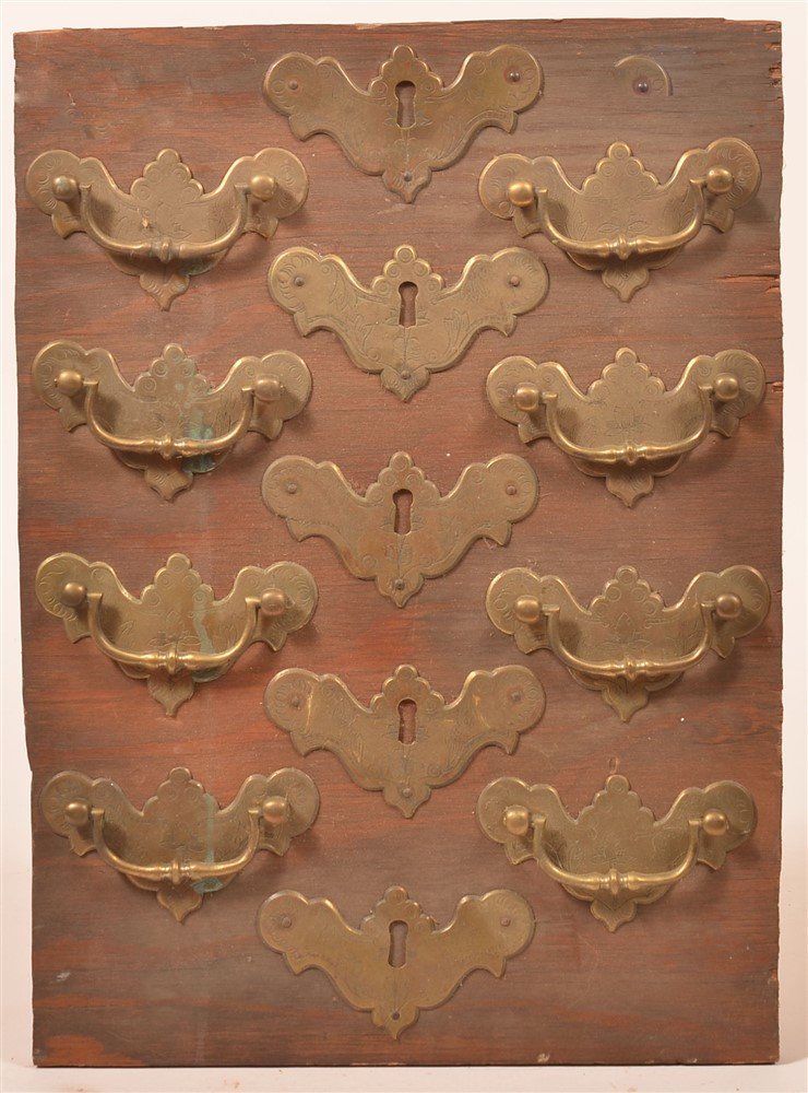 Chinese Chippendale Pulls and Eschueon. (1 of 1)