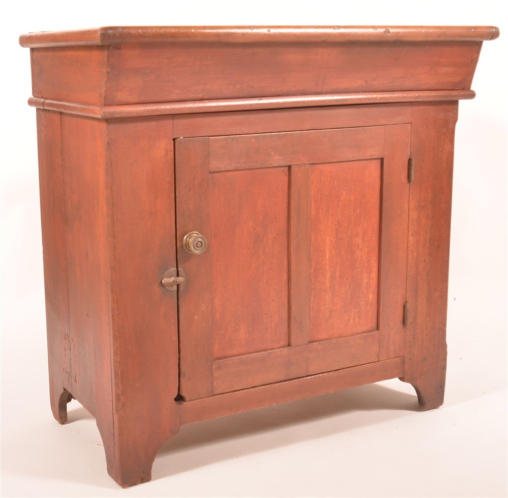 19th C. PA Lift Top Dry Sink (1 of 2)