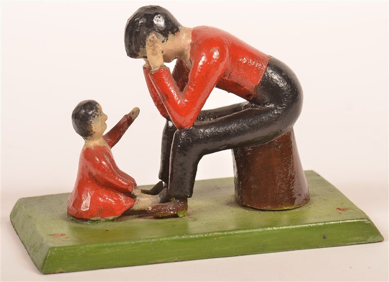 Wolfskill, Lancaster Co. Folk Art Storyteller Figure. (1 of 3)