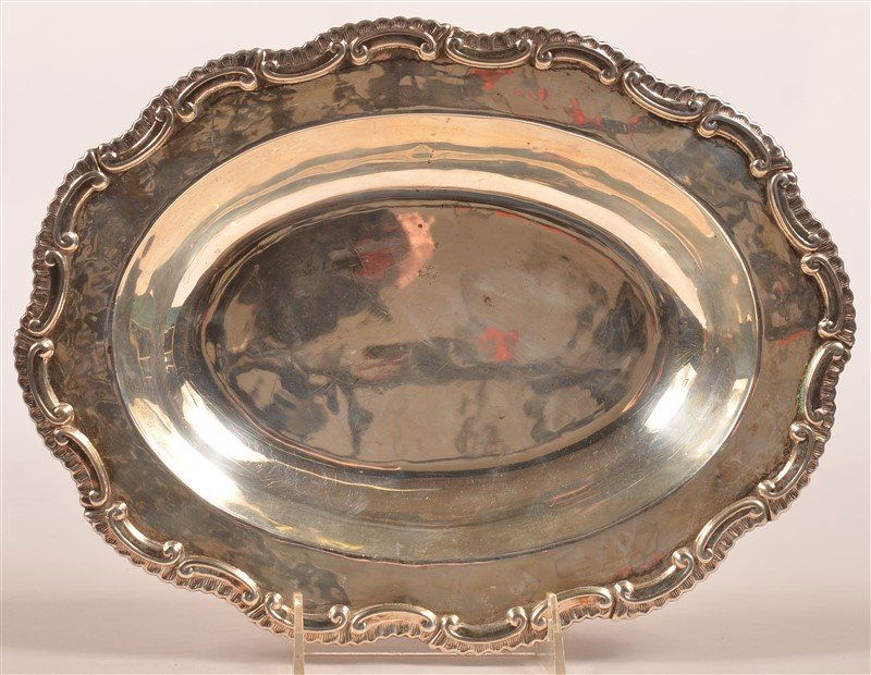 Sterling Silver Vegetable Bowl Signed FPC Peru. (1 of 2)