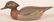 Gable Green Wing Teal Drake Miniature Decoy.
