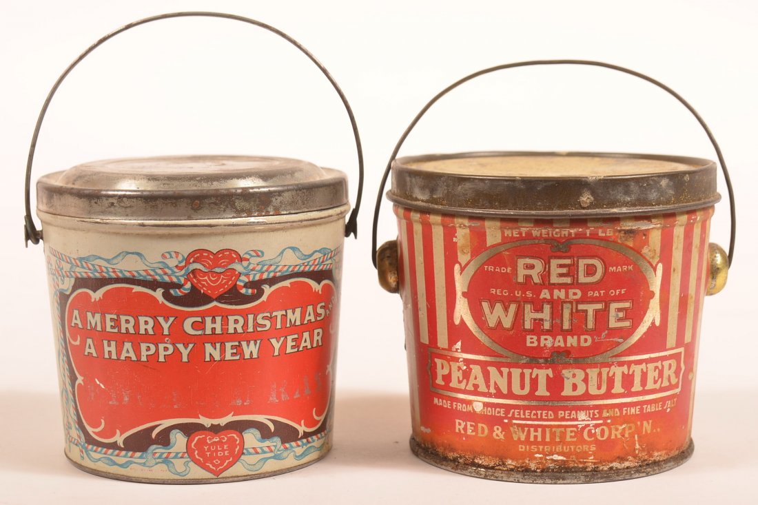 Two Vintage Peanut Butter Tins. (1 of 3)