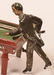 German Tin Lithograph Billiard Player Penny Toy - 3