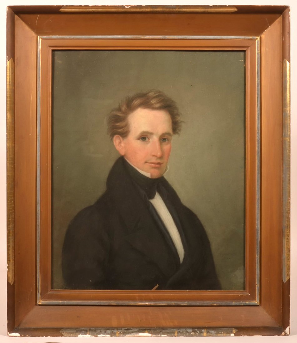 Pastel Portrait of a Gentleman Dated 1834. (1 of 4)