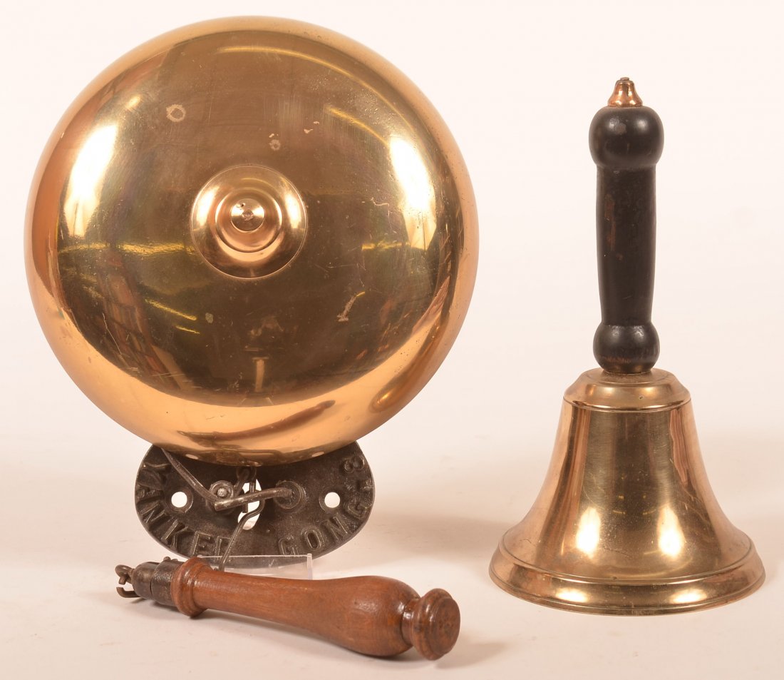 Two 19th Century Brass Bells. (1 of 1)
