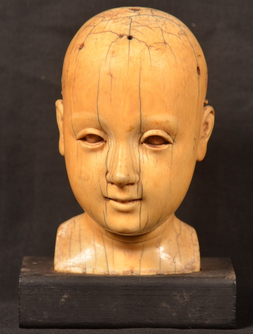 19th Century Chinese Ivory Doctor's Model. (1 of 5)