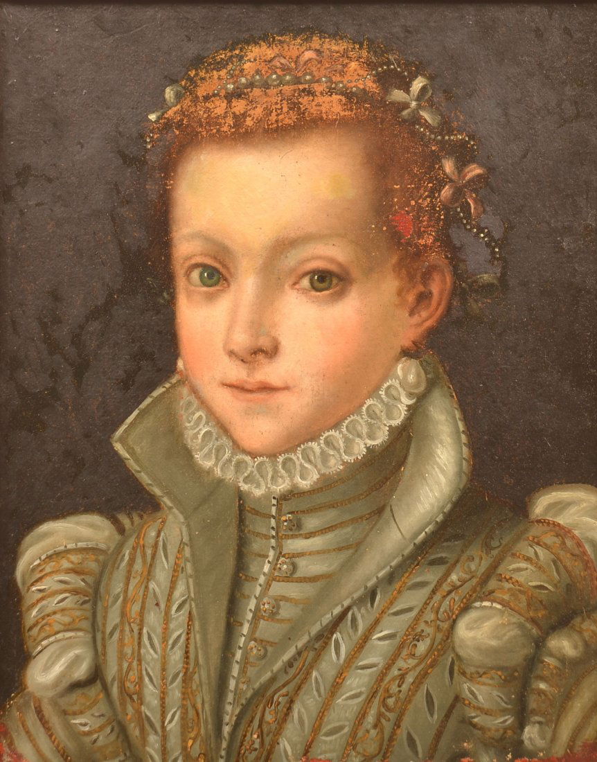 18th Century Spanish School Portrait Painting. (1 of 4)
