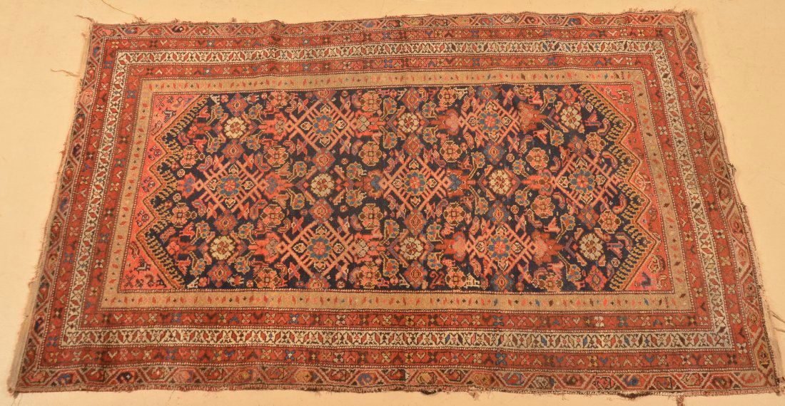 Oriental Floral & Foliate Pattern Area Rug. (1 of 5)