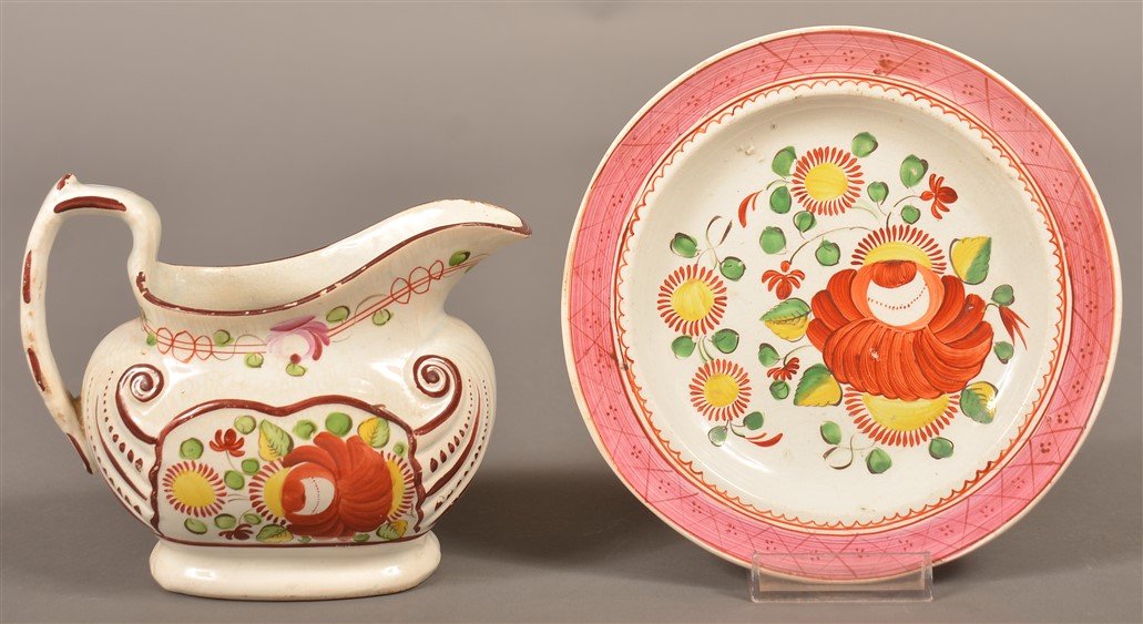 Two Pieces of Kings Rose Soft Paste China. (1 of 3)