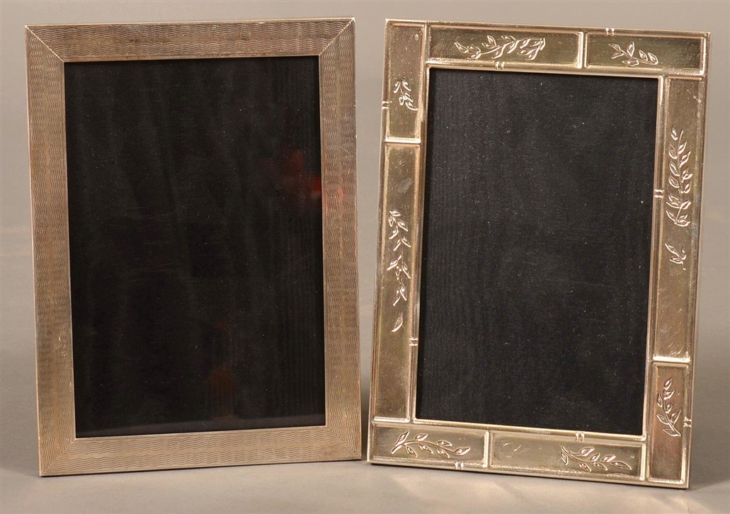 2 Tiffany & Co. Sterling Stand-up Picture Frames. (1 of 2)