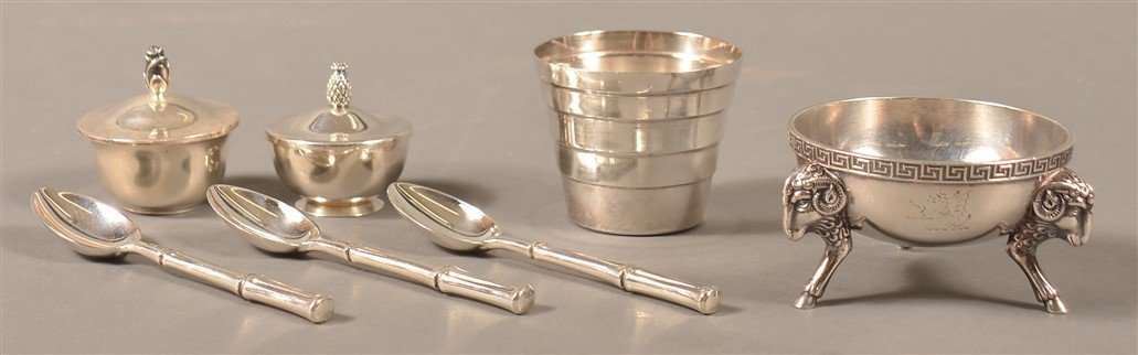 Seven Pieces of Tiffany & Co. Sterling Silver. (1 of 4)