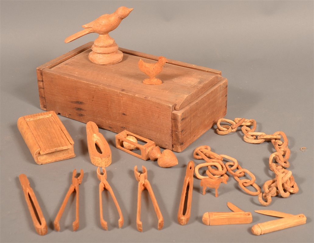 Group of Contemporary Folk Art. (1 of 3)