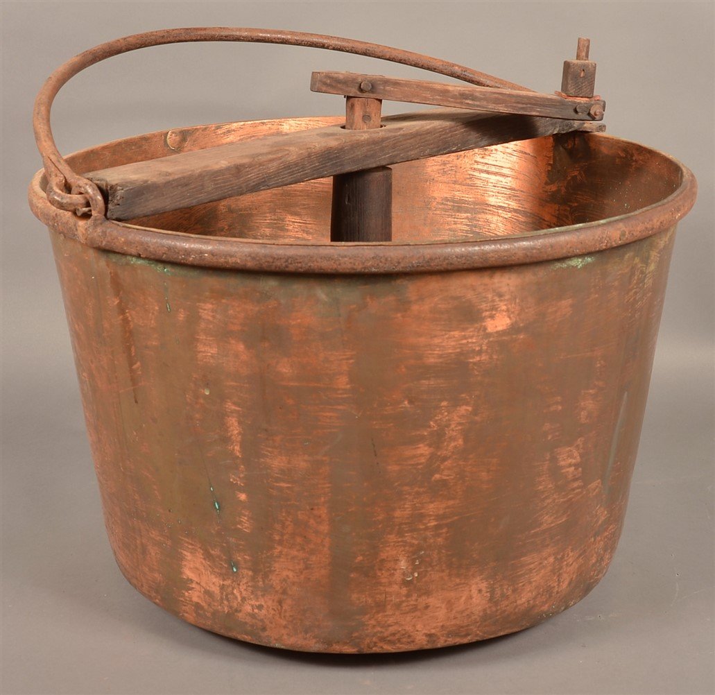 Pennsylvania Copper Apple Butter Kettle. (1 of 5)