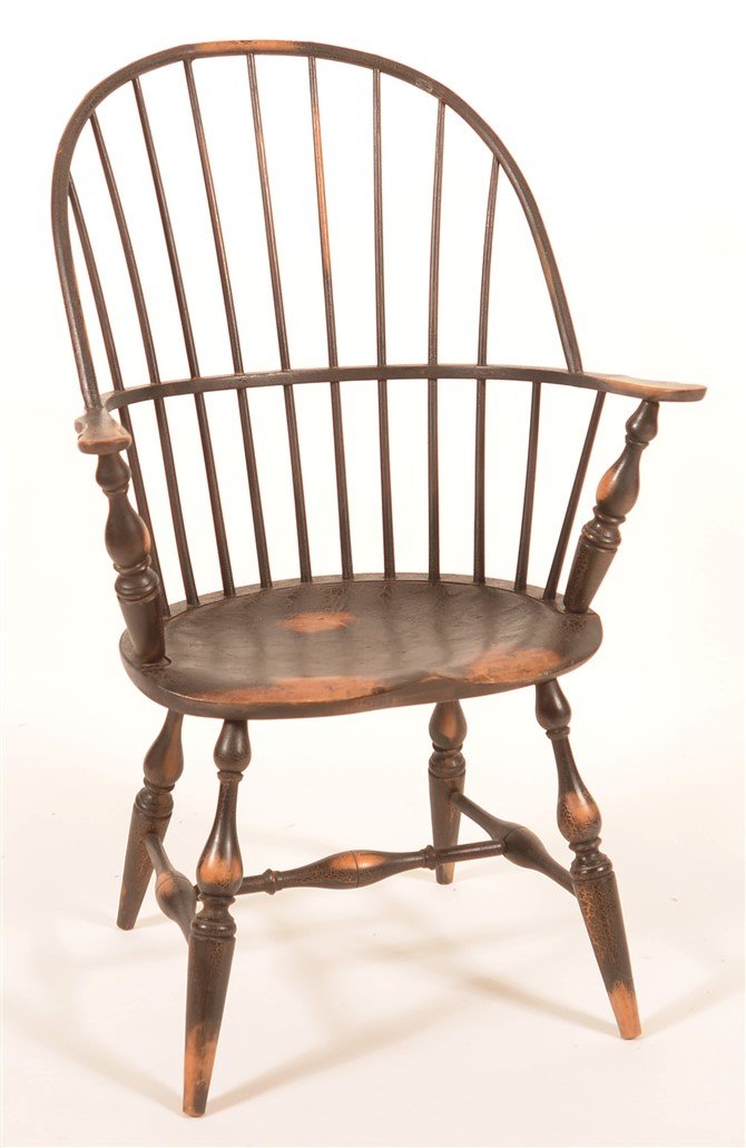 Meredith Miller Repro. Windsor Armchair. (1 of 5)