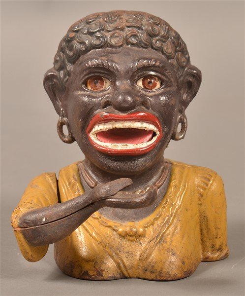 John Harper "Dinah" Cast Iron Mechanical Bank. (1 of 4)