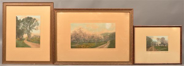 Three Wallace Nutting Photographic Prints. (1 of 4)