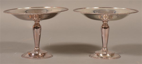 Two K. Uyeda, Tokyo, Japan .950 Silver Tazas. (1 of 3)