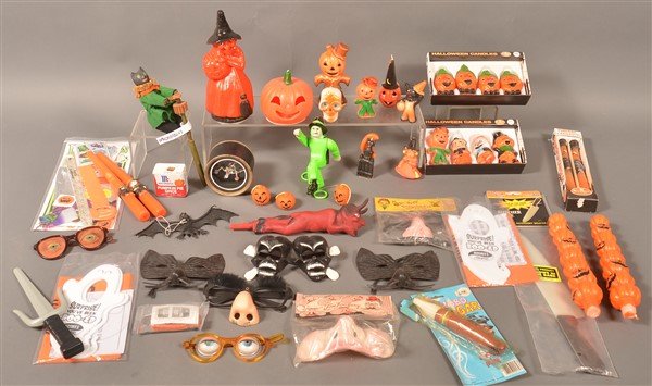 Group of Halloween Candles and Decorations. (1 of 1)